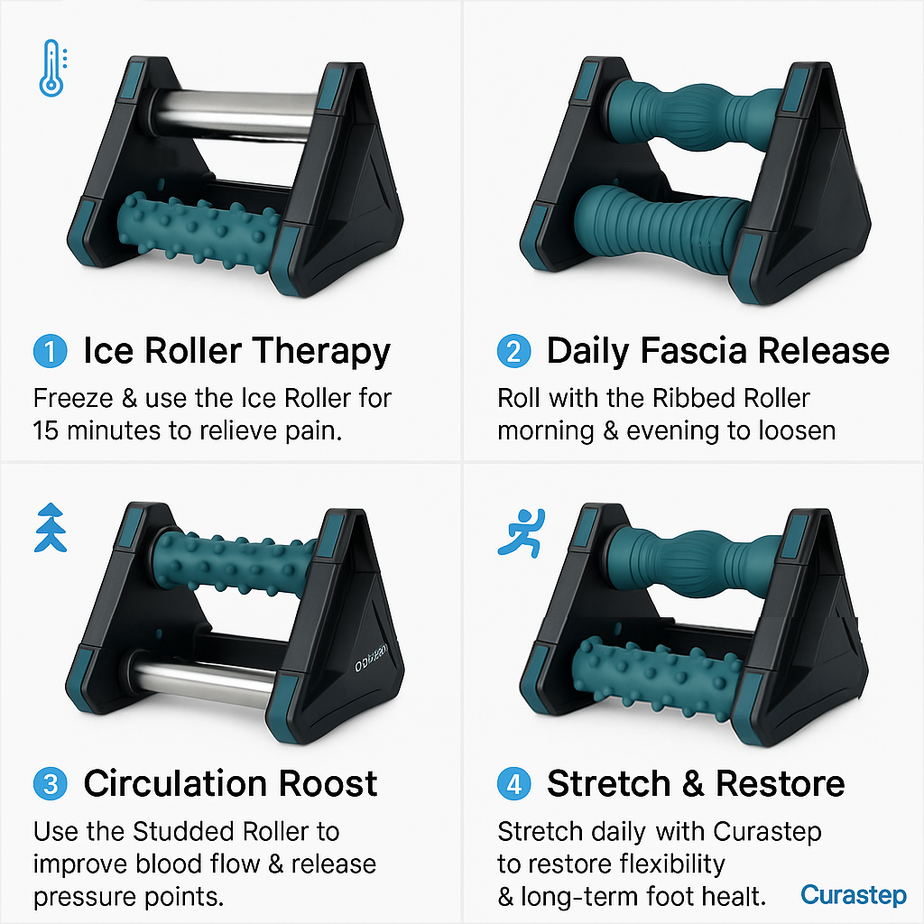 Curastep Plantar Relief Roller