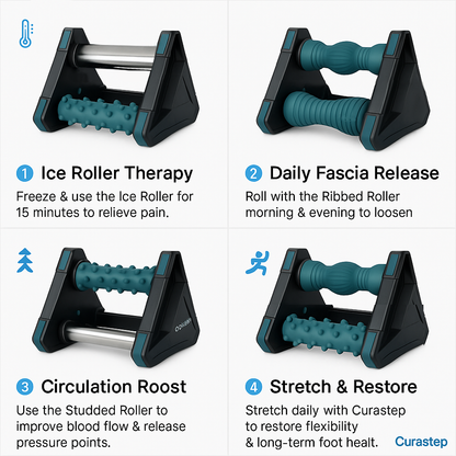 Curastep Plantar Relief Roller